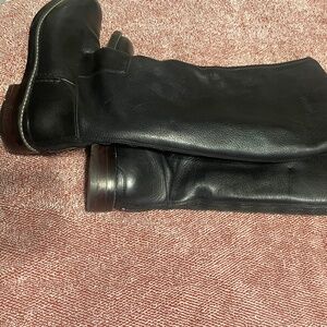 Black rider boots